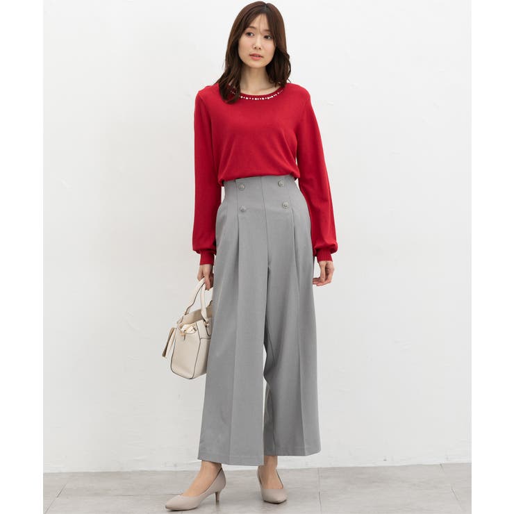 ボトムス パンツ イージーケア | Honeys | 詳細画像7 