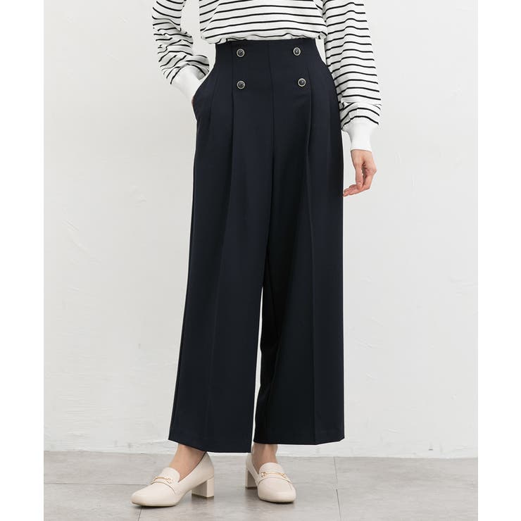 ネイビー | ボトムス パンツ イージーケア | Honeys