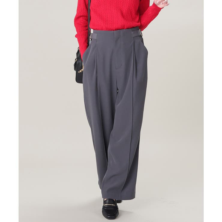 チャコール | ボトムス パンツ ストレートパンツ | Honeys