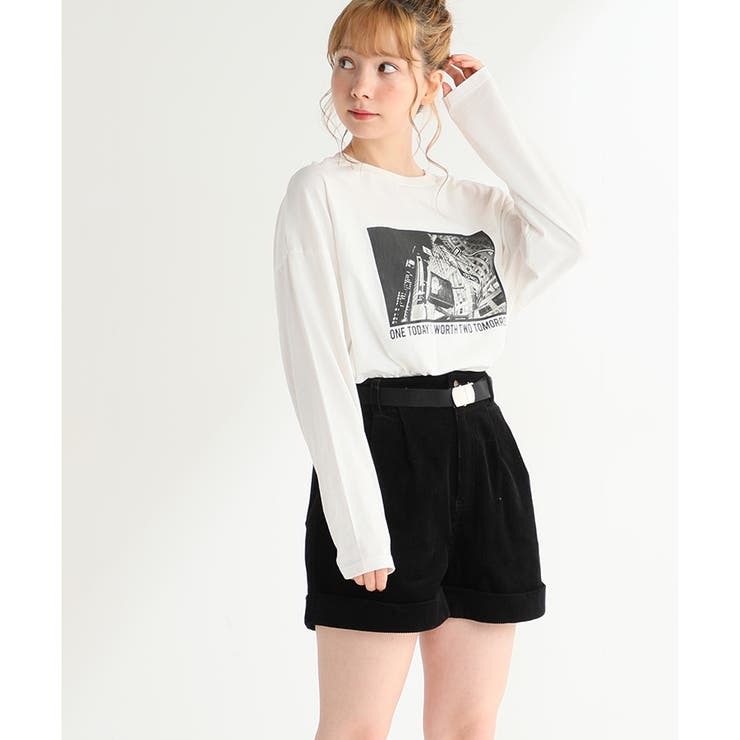 コーデュロイ パンツ ショートパンツ 品番 Hnsw Honeys ハニーズ のレディースファッション通販 Shoplist ショップリスト