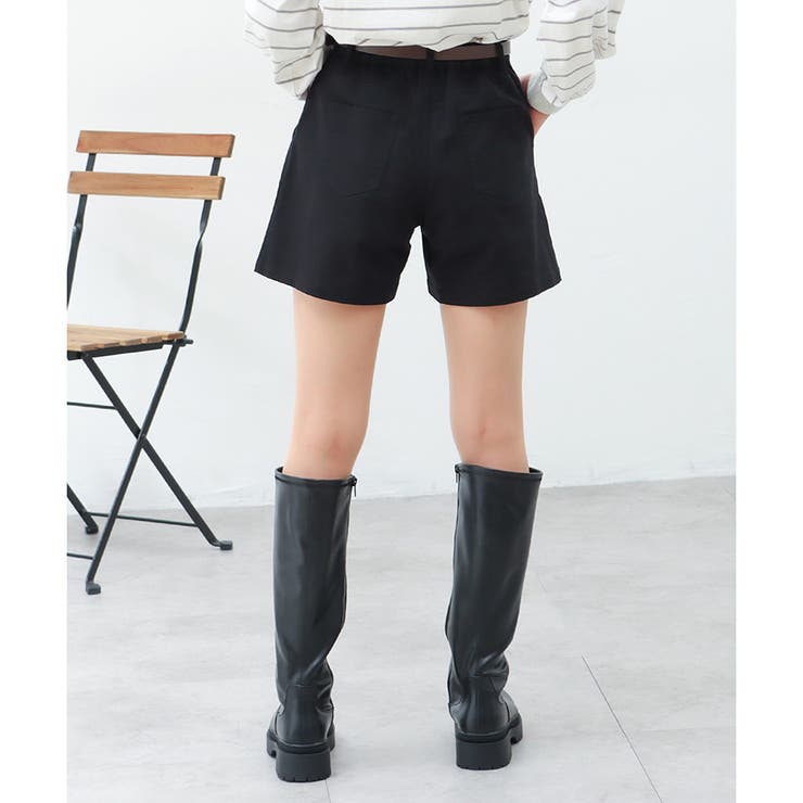 パンツ ショートパンツ 無地 | Honeys | 詳細画像8 