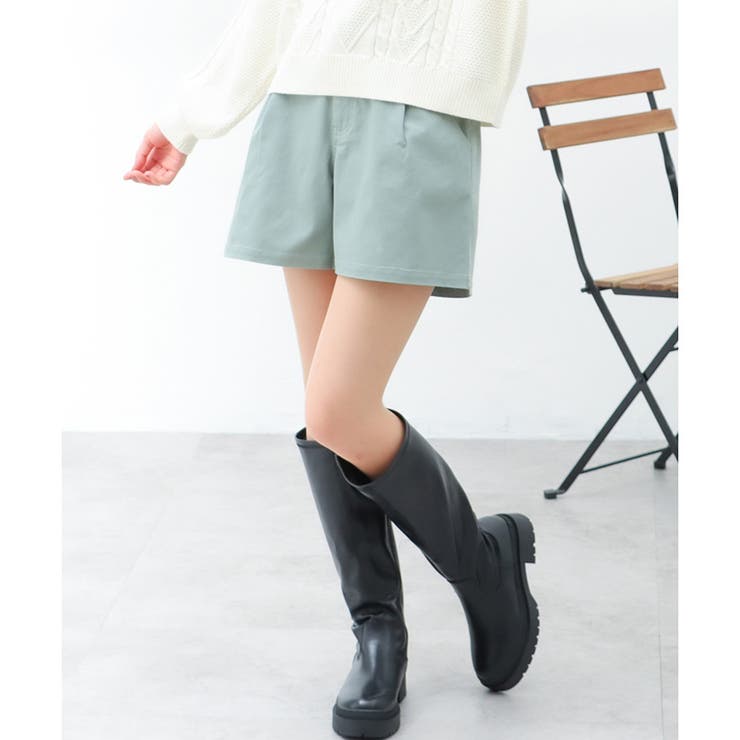 パンツ ショートパンツ 無地 | Honeys | 詳細画像13 