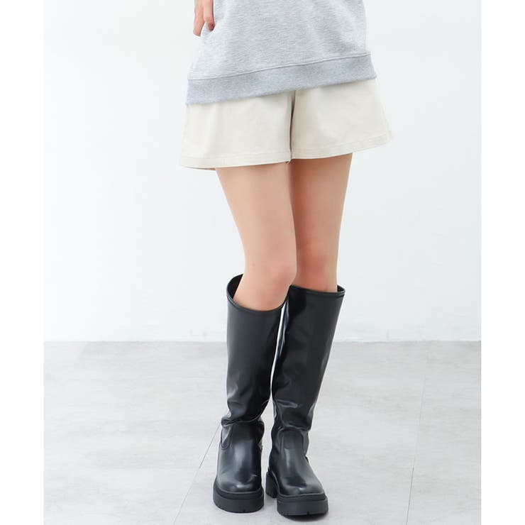 アイボリー | パンツ ショートパンツ 無地 | Honeys