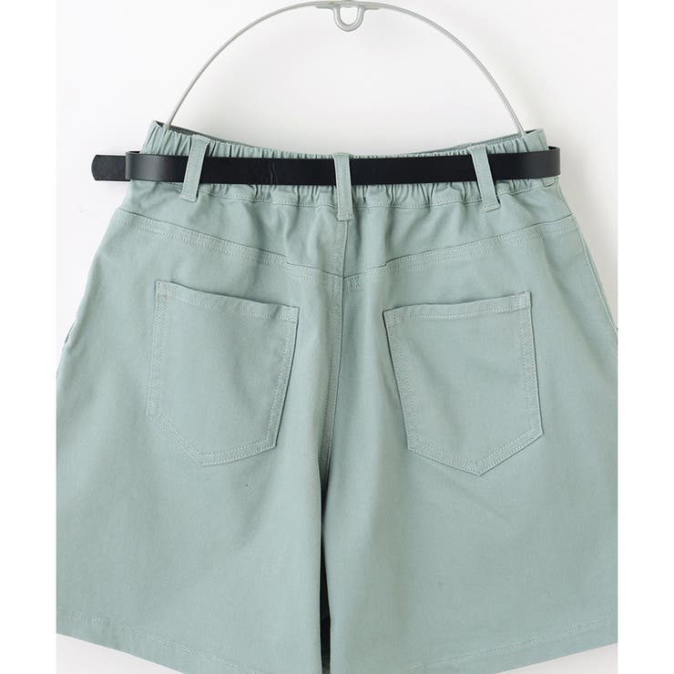 パンツ ショートパンツ 無地 | Honeys | 詳細画像18 