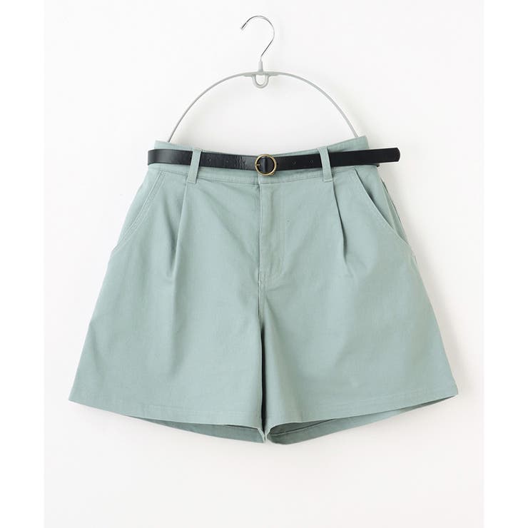 パンツ ショートパンツ 無地 | Honeys | 詳細画像19 