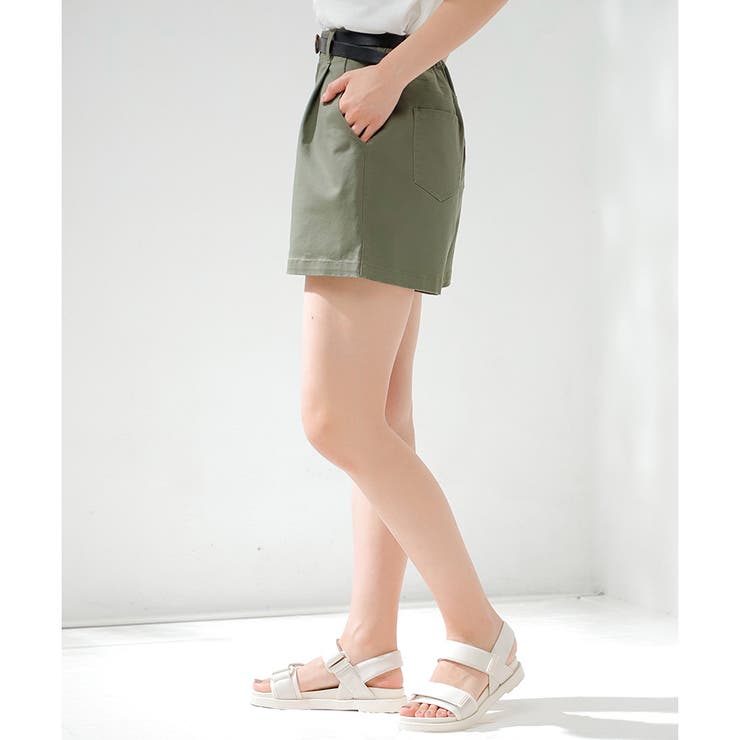 パンツ ショートパンツ 無地 | Honeys | 詳細画像25 