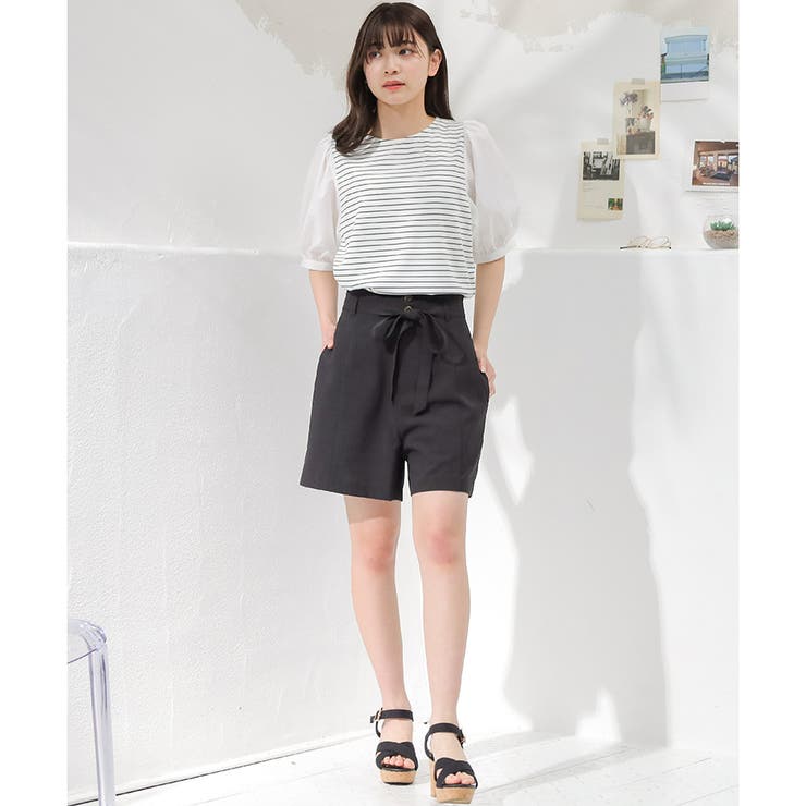パンツ ショートパンツ セットアップ[品番：HNSW0005551