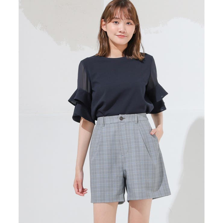 ボトムス ショートパンツ チェック柄[品番：HNSW0007716]｜Honeys