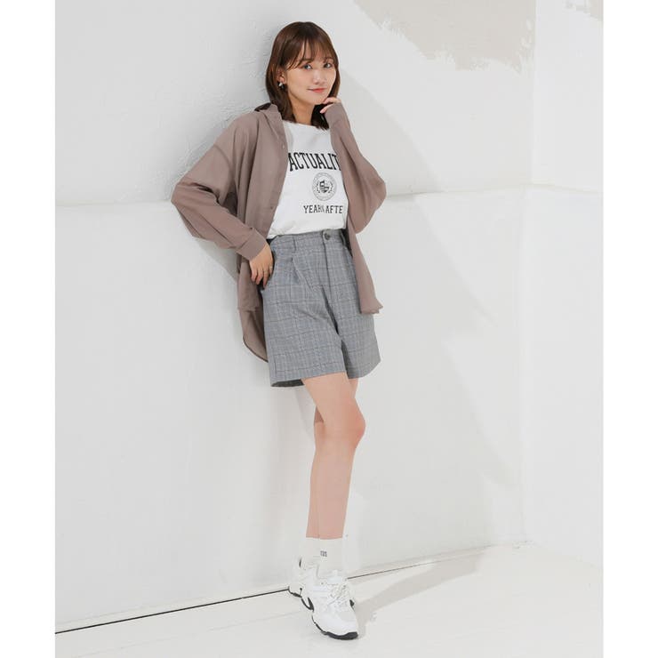 ボトムス ショートパンツ チェック柄[品番：HNSW0007716]｜Honeys