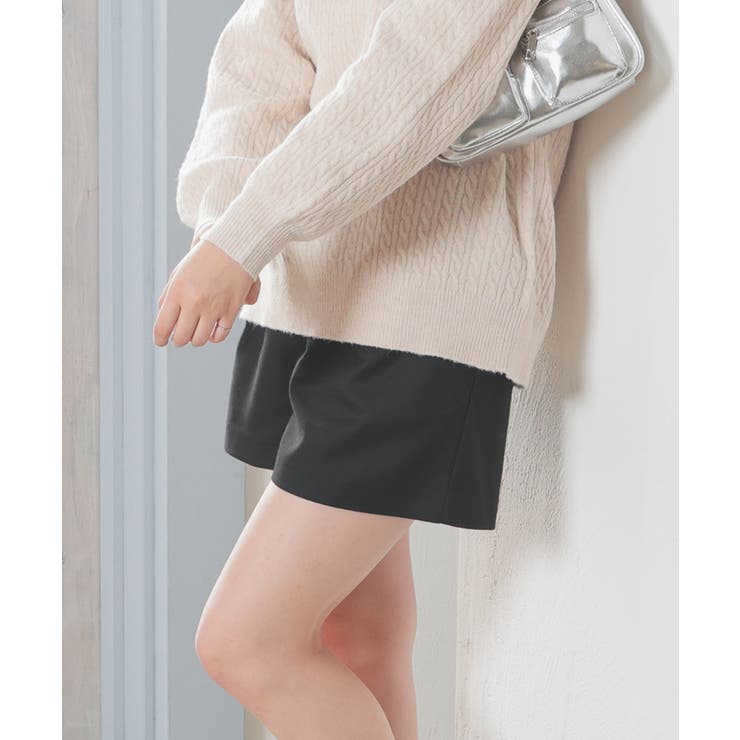 ブラック | ボトムス パンツ ショートパンツ | Honeys