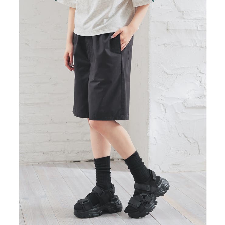 ブラック | ボトムス パンツ ハーフパンツ | Honeys