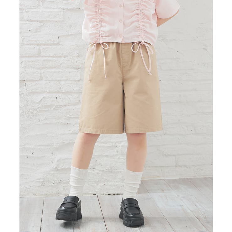 ベージュ | ボトムス パンツ ハーフパンツ | Honeys