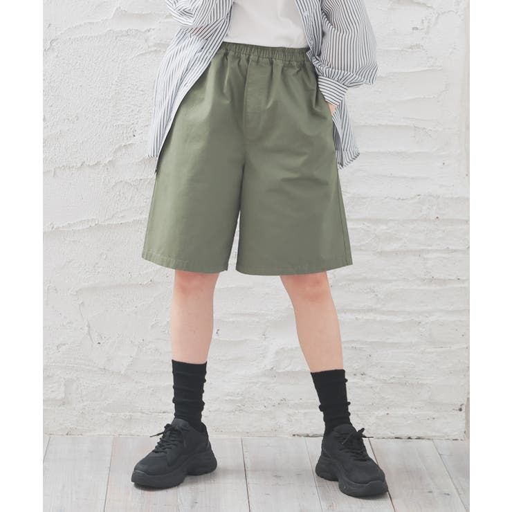カーキ | ボトムス パンツ ハーフパンツ | Honeys