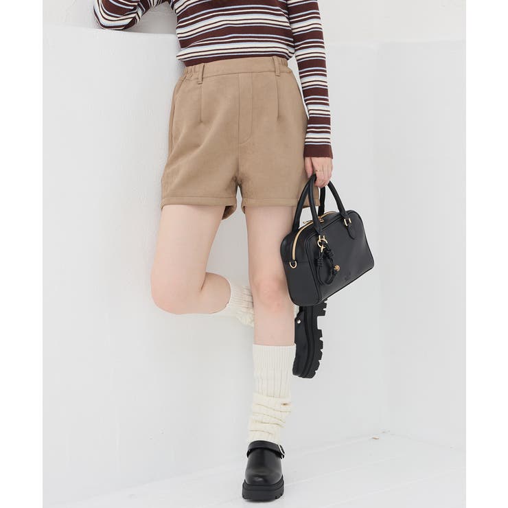 ベージュ | ボトムス パンツ ショートパンツ | Honeys