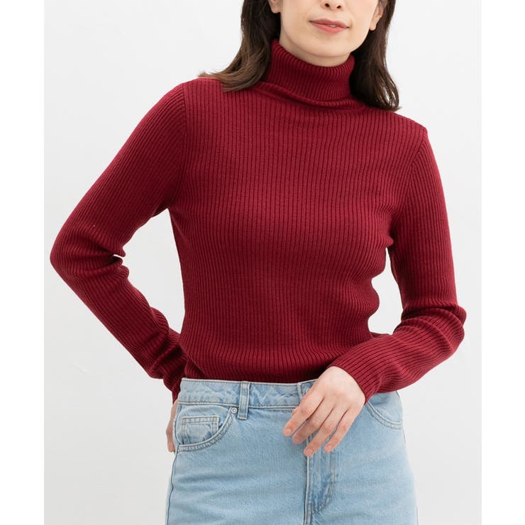 【854】マスターバニーエディション【4】柔らかニット　赤系　極美品　セーター 854】マスターバニーエディション【4】柔らかニット 赤系 極美品