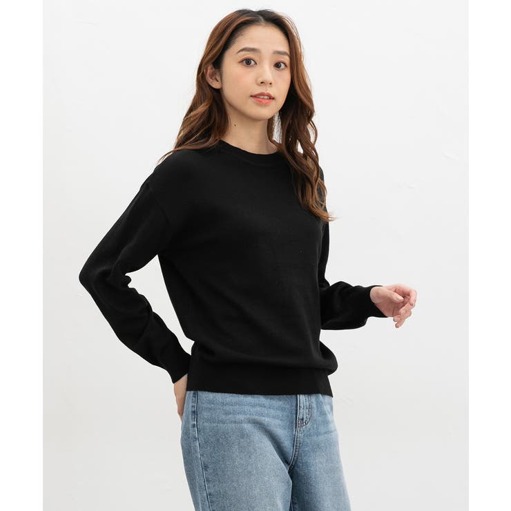 ブラック | トップス ニット セーター | Honeys