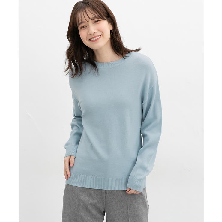 サックス | トップス ニット セーター | Honeys