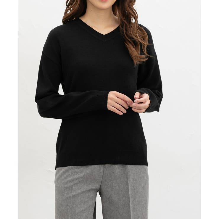 ブラック | トップス ニット セーター | Honeys