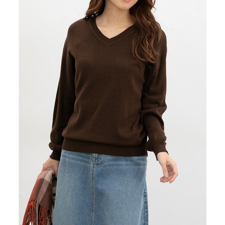 ブラウン | トップス ニット セーター | Honeys