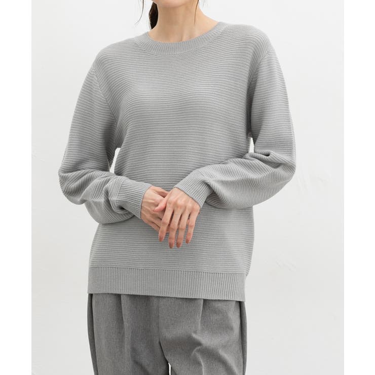 杢グレー | トップス ニット セーター | Honeys