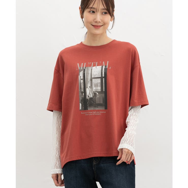 オレンジ | トップス Tシャツ ロンＴ | Honeys