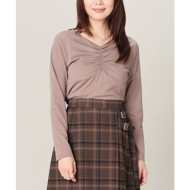 モカ | トップス カットソー 長袖 | Honeys