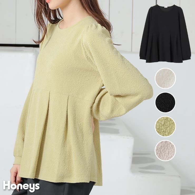 トップス カットソー 長袖 | Honeys | 詳細画像1 