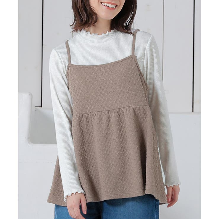 トップス カットソー レイヤード | Honeys | 詳細画像10 