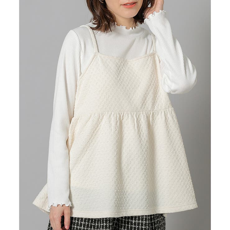 トップス カットソー レイヤード | Honeys | 詳細画像3 