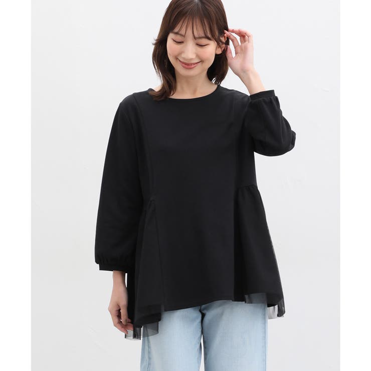 トップス 半端袖 レディース[品番：HNSW0008579]｜Honeys
