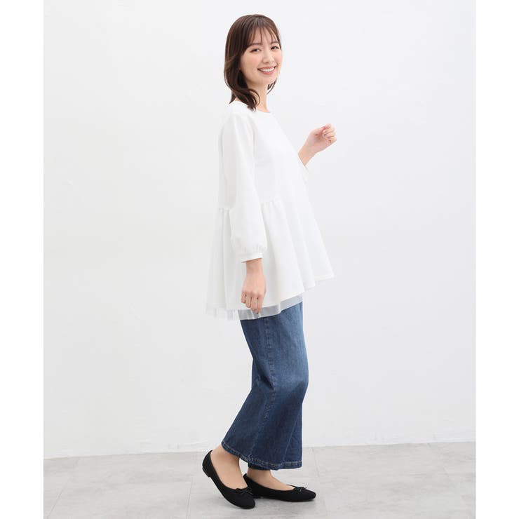 トップス 半端袖 レディース[品番：HNSW0008579]｜Honeys