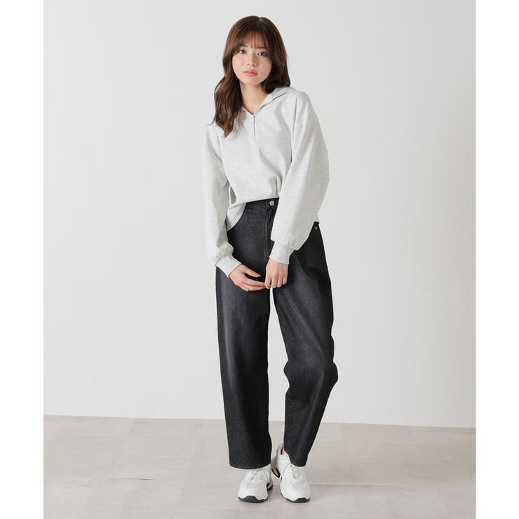 パーカー ハーフジップ スウェット[品番：HNSW0008581]｜Honeys