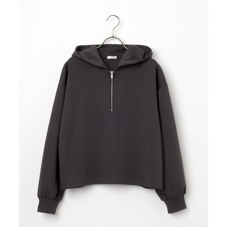 パーカー ハーフジップ スウェット | Honeys | 詳細画像15 