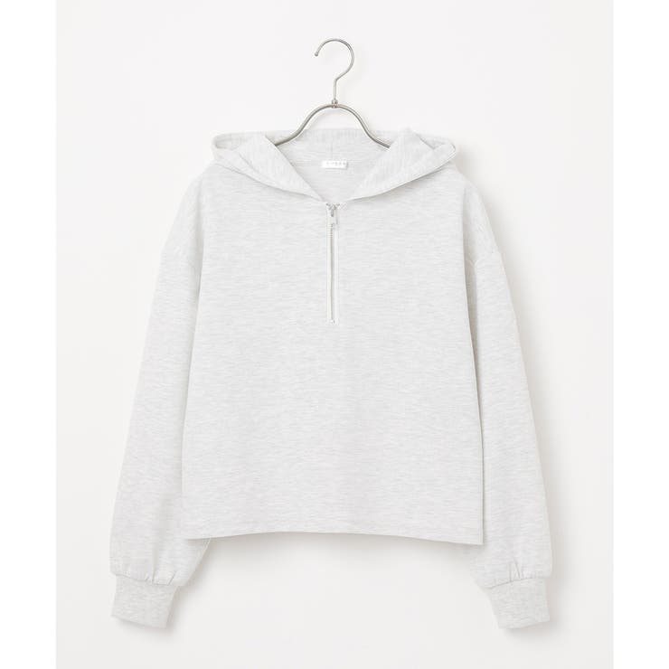 パーカー ハーフジップ スウェット | Honeys | 詳細画像17 