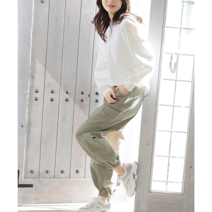 パーカー ハーフジップ スウェット | Honeys | 詳細画像3 