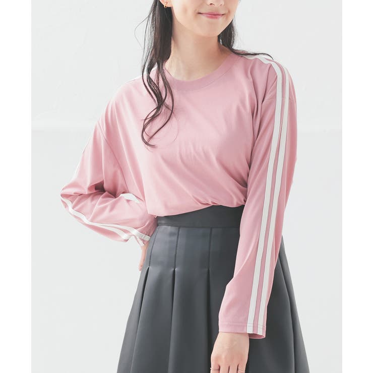 ピンク | トップス カットソー 長袖 | Honeys