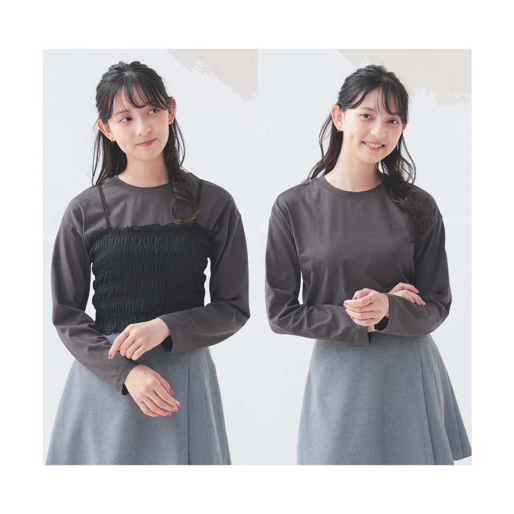 【送料無料キャンペーン】 トップス 長袖[品番：HNSW0009732]｜Honeys カットソー トップス