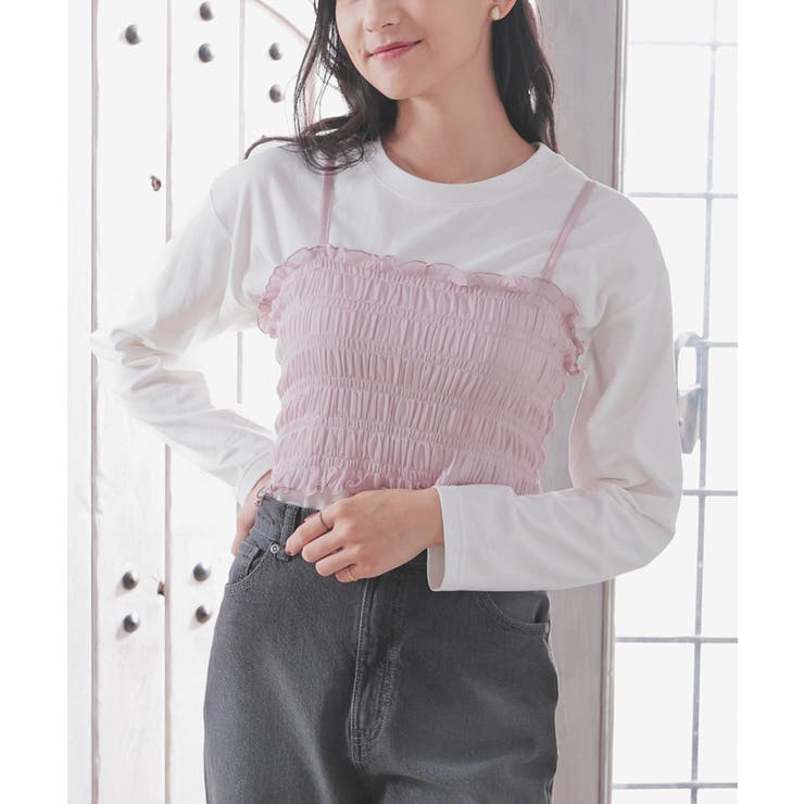 Tシャツ・カットソー [FRECKLE] velvet flare halter neck top トップス カットソー 長袖[品番：HNSW0009732]｜Honeys