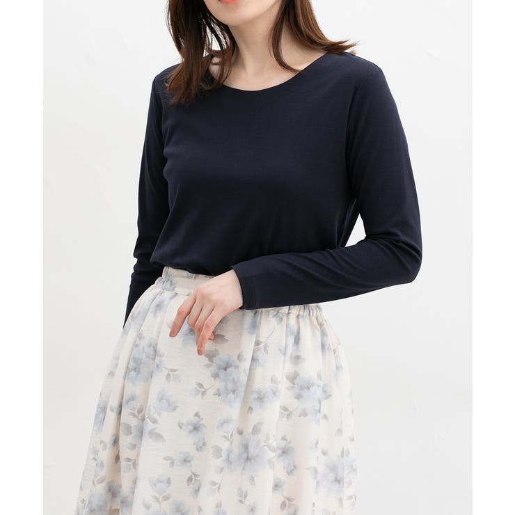 ネイビー | トップス Tシャツ ロンＴ | Honeys