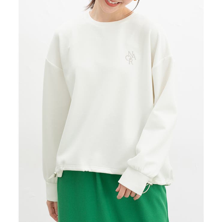 アイボリー | トップス スウェット 長袖 | Honeys