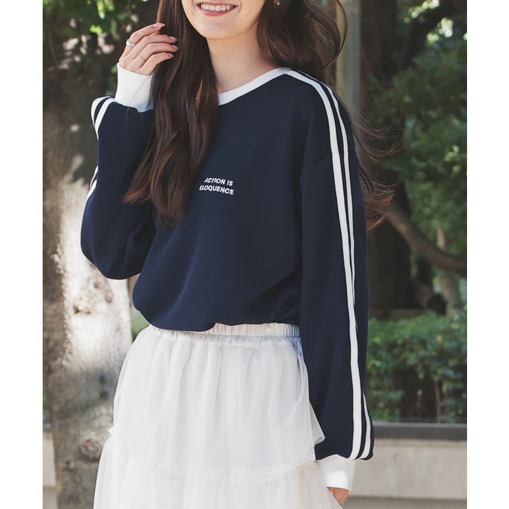 トップス カットソー 長袖[品番：HNSW0010248]｜Honeys（ハニーズ）の