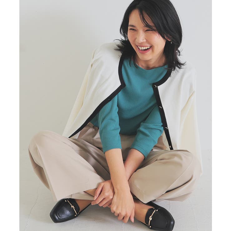 グリーン | トップス カットソー Tシャツ | Honeys