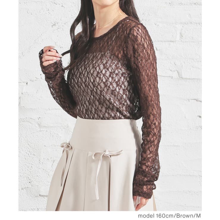 トップス カットソー 長袖 | Honeys | 詳細画像8 