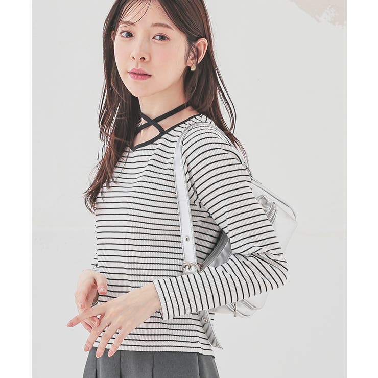 オフ×クロ | トップス カットソー 長袖 | Honeys