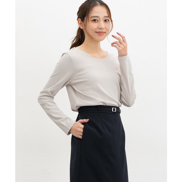 グレージュ | トップス Tシャツ ロンT | Honeys