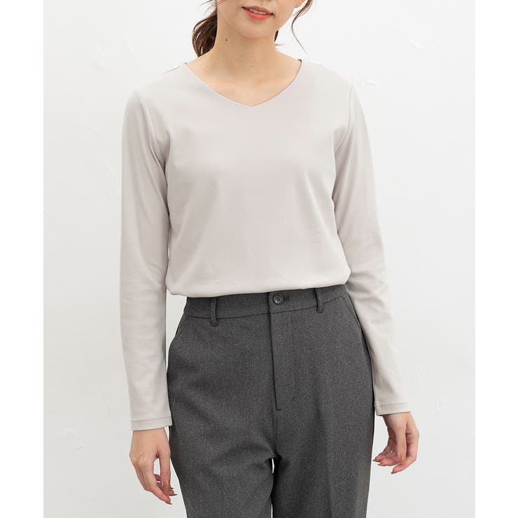 グレージュ | トップス Tシャツ ロンＴ | Honeys