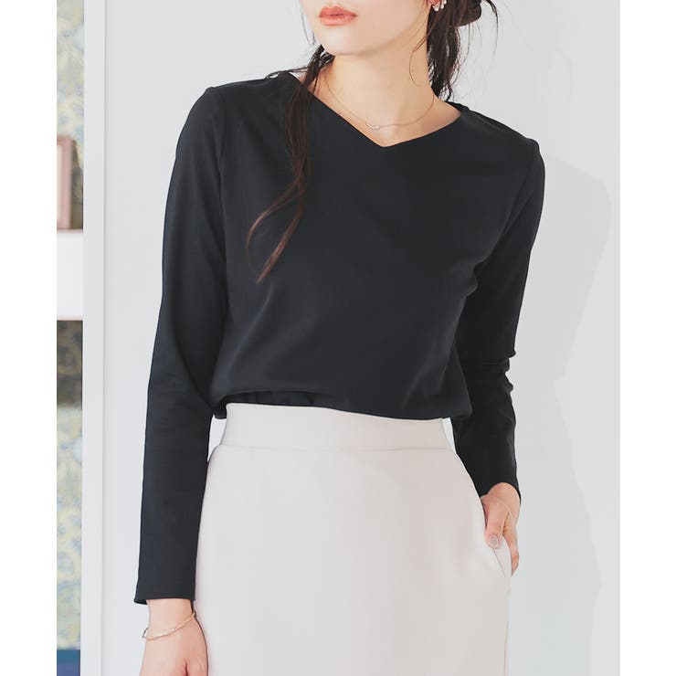 ブラック | トップス Tシャツ ロンＴ | Honeys