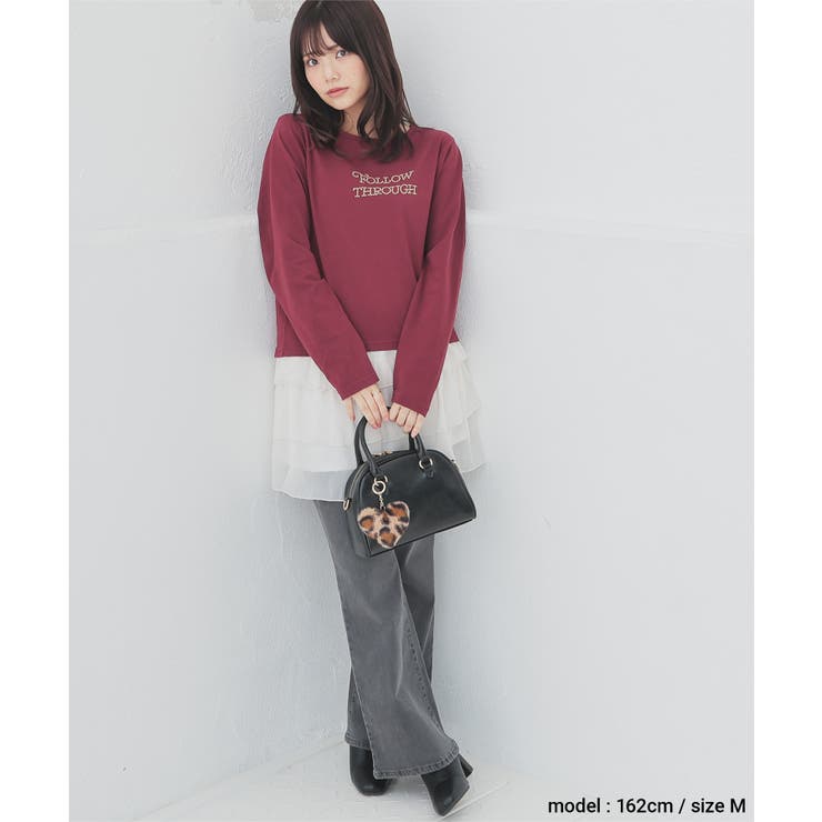 トップス Tシャツ ロンＴ | Honeys | 詳細画像3 