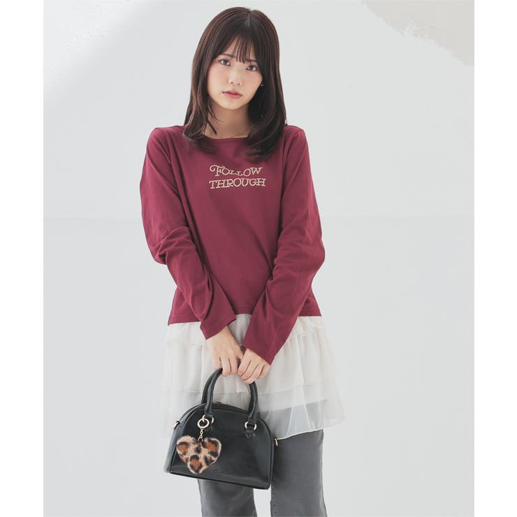 トップス Tシャツ ロンＴ | Honeys | 詳細画像4 