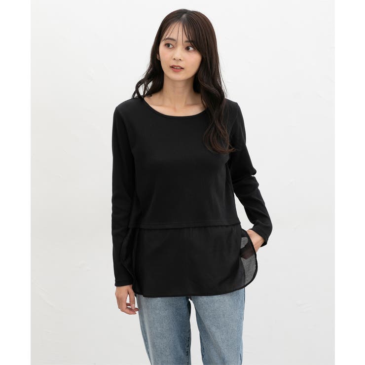 トップス Tシャツ ロンＴ | Honeys | 詳細画像7 